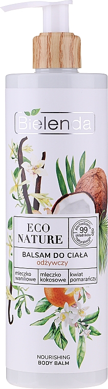 Odżywczy balsam do ciała - Bielenda Eco Nature