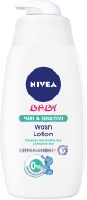 Kup Oczyszczająca emulsja do twarzy i ciała - NIVEA BABY Pure & Sensitive Wash Lotion
