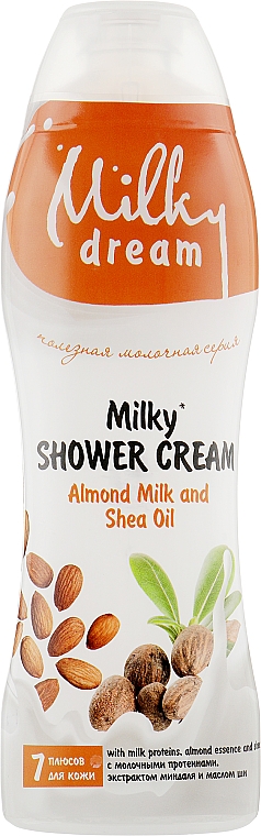 Kremowy żel pod prysznic Mleko Migdałowe i Masło Shea - Milky Dream Cream Gel
