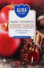 Kup Zestaw podgrzewaczy zapachowych Jabłko i cynamon - Bispol Apple Cinnamon Scented Candles
