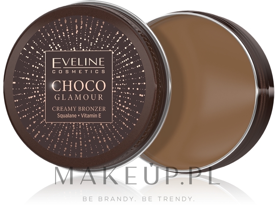 Krem-bronzer do twarzy - Eveline Cosmetics Choco Glamour Creamy Bronzer — Zdjęcie 01