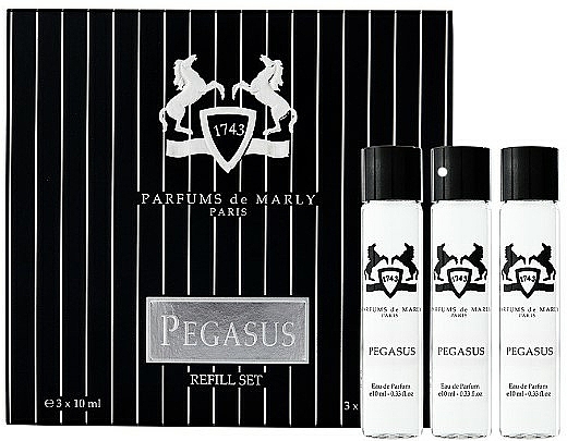Parfums de Marly Pegasus - Zestaw (edp/refill/3x10ml) — Zdjęcie N1