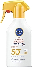 Spray przeciwsłoneczny dla dzieci - NIVEA SUN Sensitive Protection Spf50 — Zdjęcie N1