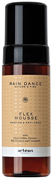 Intensywnie nawilżająca pianka modelująca do włosów - Artego Rain Dance Flex Mousse — Zdjęcie N1