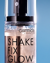 Spray utrwalający makijaż - Catrice Fixing Spray Shake Fix Glow — Zdjęcie N5