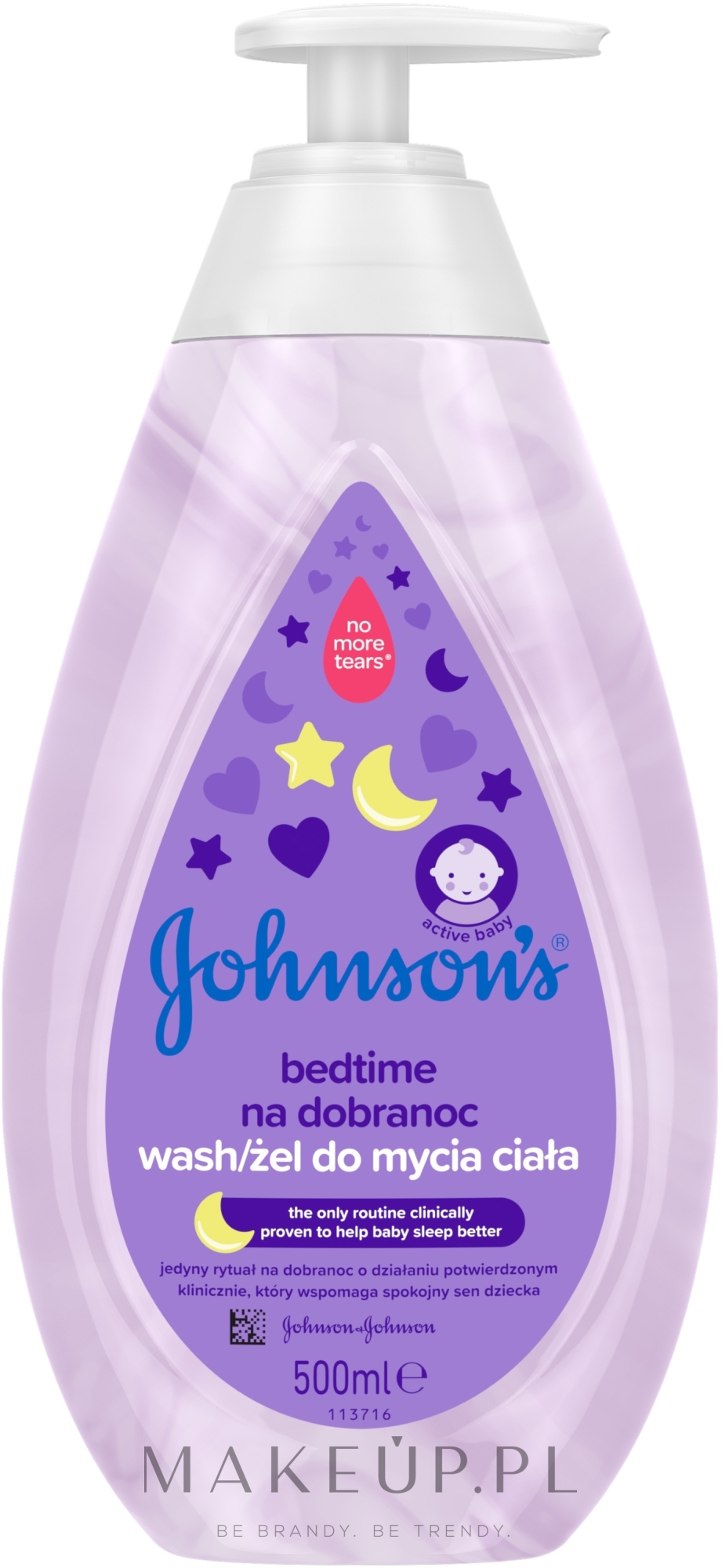 Żel do mycia ciała na dobranoc - Johnson’s® Baby Bedtime — Zdjęcie 500 ml