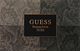 Guess Seductive Noir - Zestaw (edt/75ml + b/lot/100ml + edt/15ml + bag/1pcs) — Zdjęcie N3