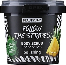 Wygładzający peeling do ciała - Beauty Jar Follow The Stripes Polishing Body Scrub — Zdjęcie N1