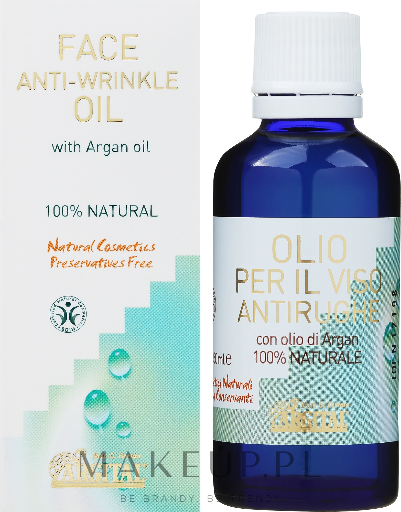 Olej przeciw zmarszczkom - Argital Anti-wrinkles Oil — Zdjęcie 50 ml