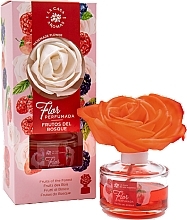Kup Dyfuzor zapachowy w formie kwiatu Dzikie jagody - La Casa De Los Aromas Reed Diffuser Fruits Of The Forest