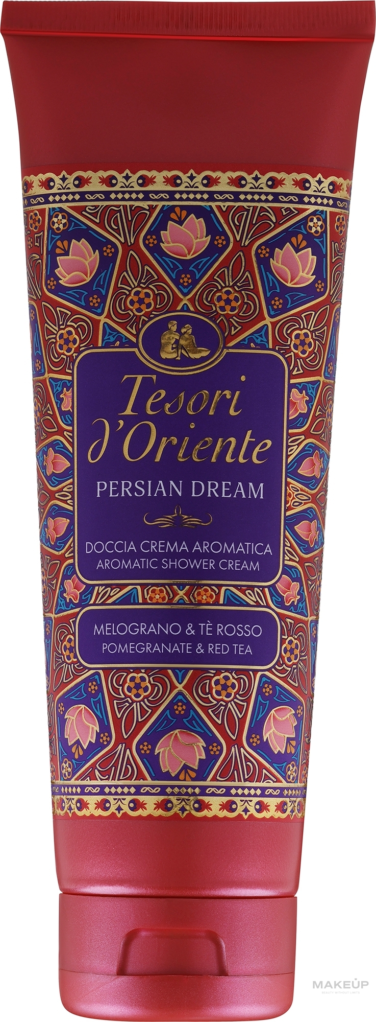 Żel pod prysznic Owoc granatu i czerwona herbata - Tesori d´Oriente Persian Dream Aromatic Shower Cream — Zdjęcie 250 ml