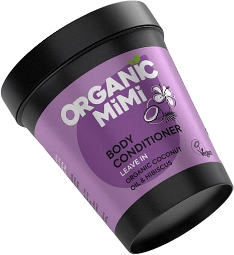 Odżywka do ciała Kokos i hibiskus - Organic Mimi Body Conditioner Leave In Coconut & Hibiscus — Zdjęcie N1