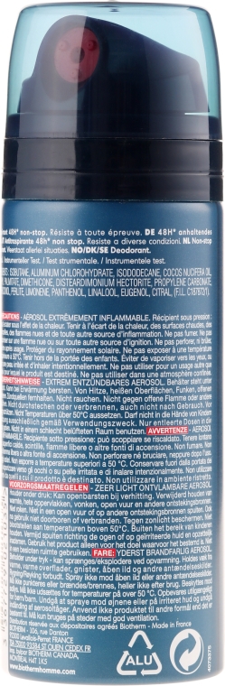 Dezodorant-antyperspirant w sprayu dla mężczyzn - Biotherm Homme Day Control Déodorant Anti-Perspirant Aerosol Spray — фото N2