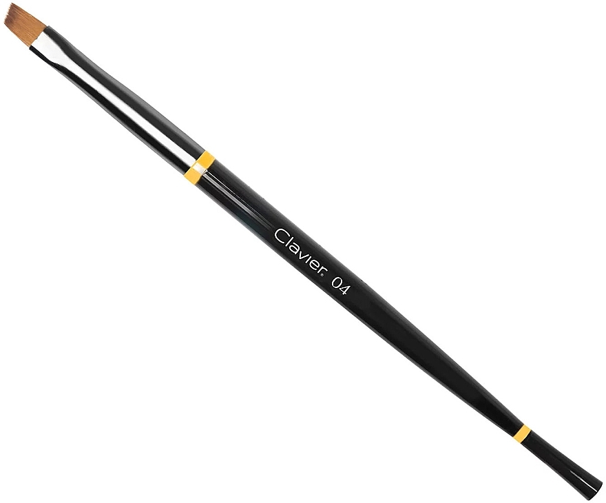 Pędzelek skośny do zdobień i żelu - Clavier One Stroke Brush 04 — Zdjęcie N1