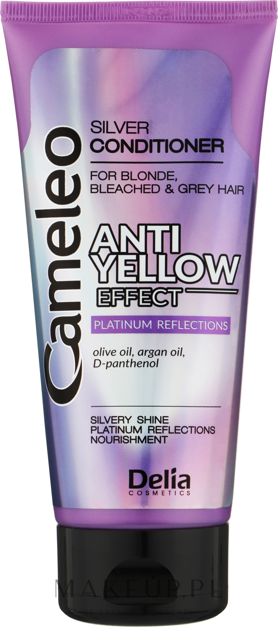 Odżywka do włosów siwych i blond - Delia Cosmetics Cameleo Silver Conditioner Anti-Yellow Effect — Zdjęcie 200 ml