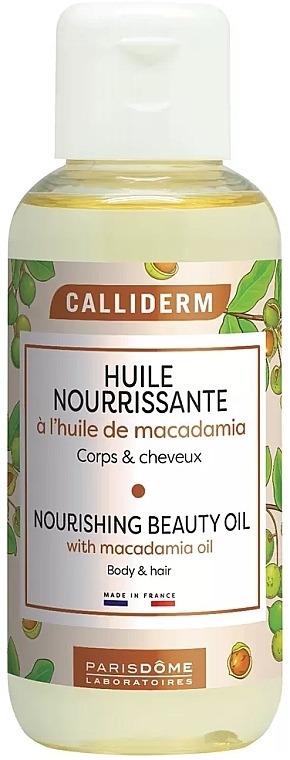 Olejek do ciała i włosów - Calliderm Huile Nourishing Macadamia — Zdjęcie N1