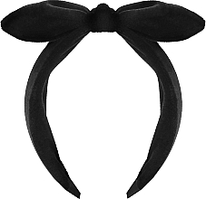 Kup Opaska do włosów FA-5698, czarna z kokardką - Donegal