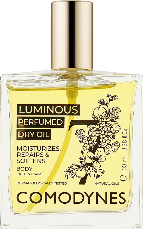 Perfumowany olejek rozświetlający skórę twarzy i ciała - Comodynes Luminous Perfumed Dry Oil