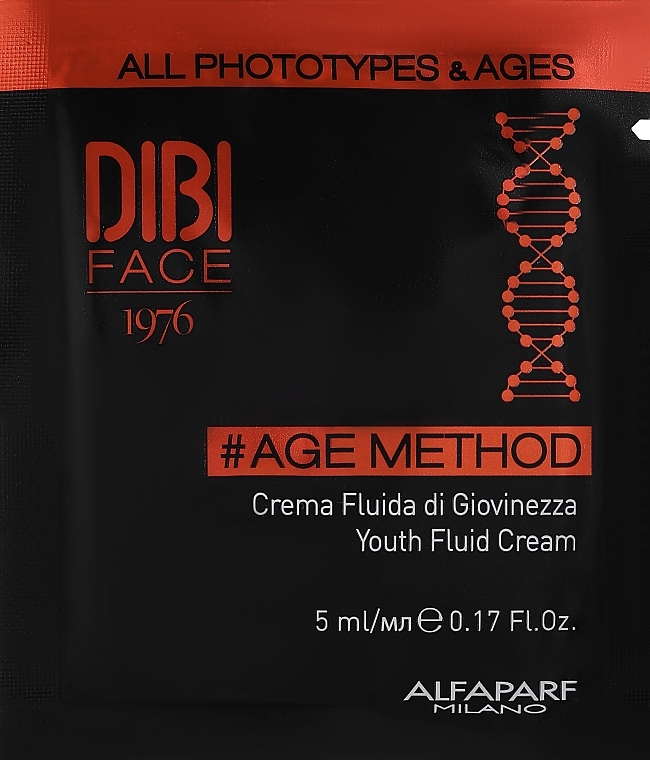 Fluid do twarzy w kremie - DIBI Milano Age Method Youth Fluid Cream (próbka) — Zdjęcie N1