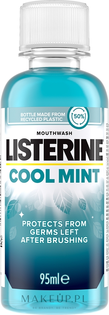 Miętowy płyn do płukania jamy ustnej chroniący dziąsła - Listerine Cool Mint — Zdjęcie 95 ml