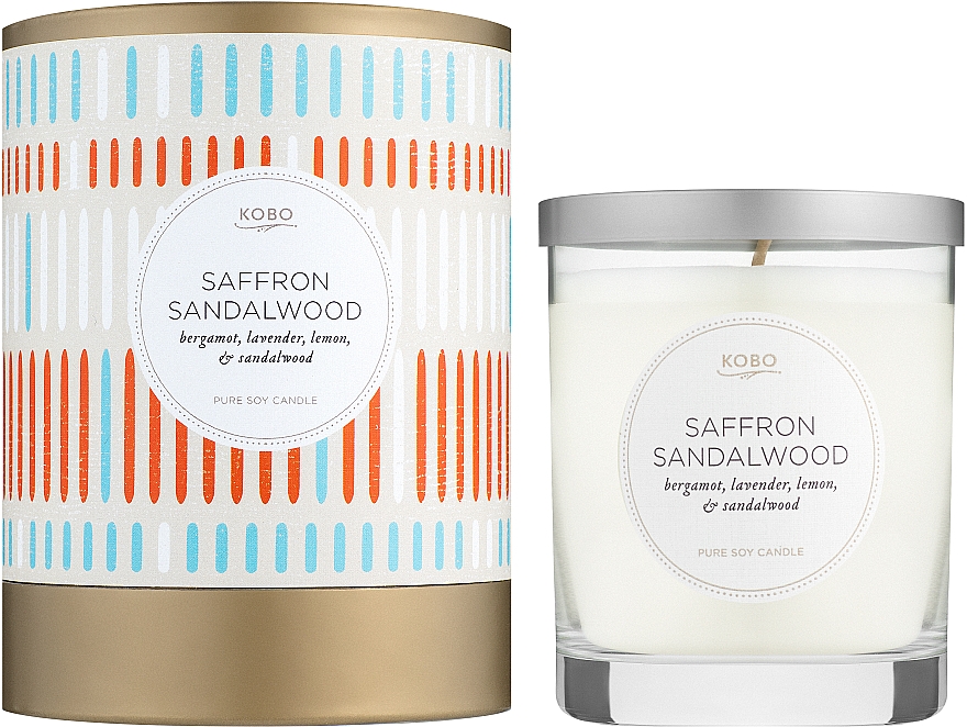 Kobo Saffron Sandalwood - Świeca zapachowa — Zdjęcie N3