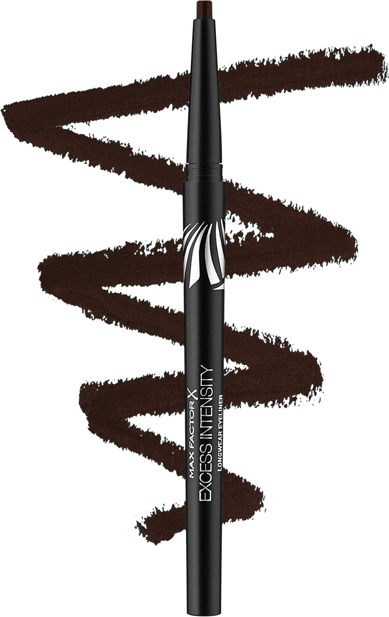 Wodoodporny eyeliner - Max Factor Excess Intensity Longwear Eyeliner — Zdjęcie Excessive Brown