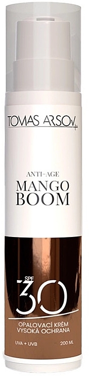 Krem do opalania - Tomas Arsov SPF30 Mango Boom Sunscreen — Zdjęcie N1