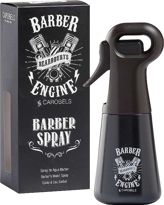 Butelka z rozpylaczem, 250 ml - Beardburys Barber Engine Spray — Zdjęcie N1