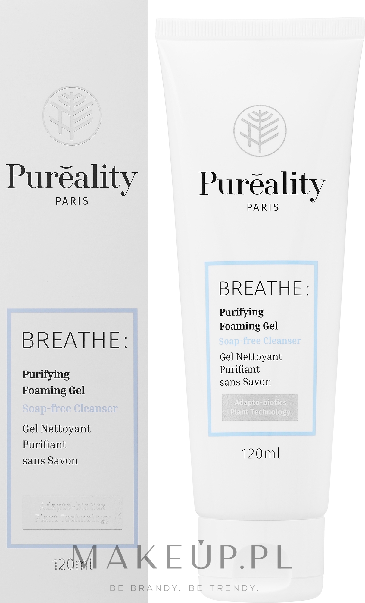 Żel do mycia twarzy - Pureality Breathe Purifying Foaming Gel — Zdjęcie 120 ml