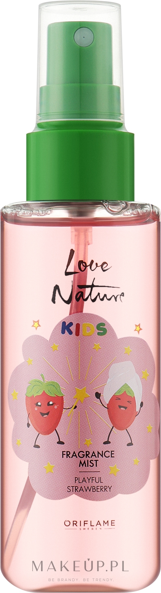 Spray do ciała dla niemowląt - Oriflame Love Nature Kids Mist Playful Strawberry — Zdjęcie 100 ml