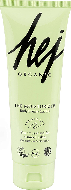 Nawilżający balsam do ciała do skóry suchej i odwodnionej - Hej Organic The Moisturizer Body Cream Cactus — Zdjęcie N1