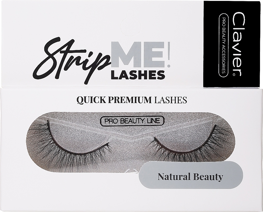 Sztuczne rzęsy - Clavier Quick Premium Lashes Natural Beauty 827 — Zdjęcie N1