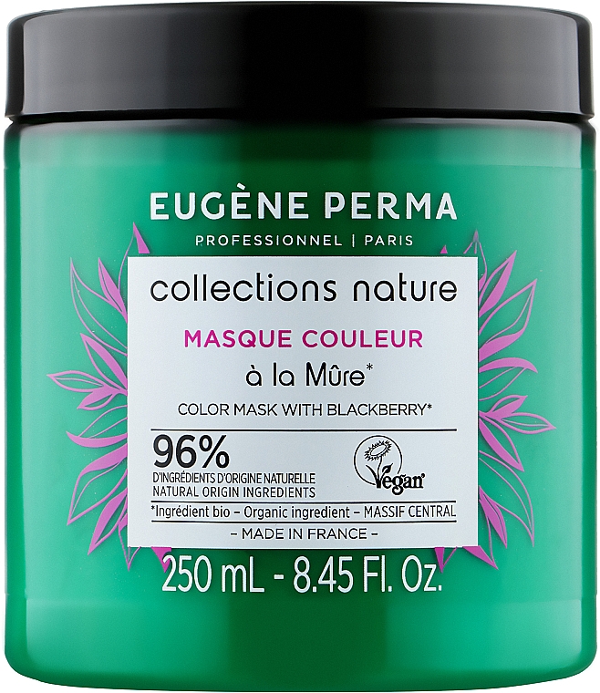 Rewitalizująca maska do włosów farbowanych - Eugene Perma Collections Nature Masque Couleur