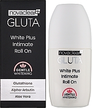 Roller do okolic bikini - Novaclear Gluta White Plus Intimate Roll On — Zdjęcie N2