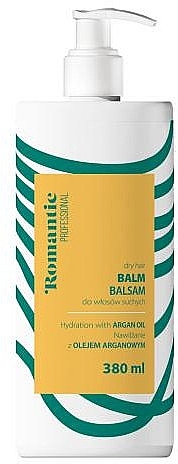 Nawilżający balsam do włosów z arganem - Romantic Professional Argan Hair Balm — Zdjęcie N1