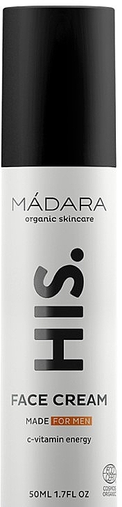 Krem do twarzy dla mężczyzn - Madara Cosmetics HIS Face Cream — Zdjęcie N2