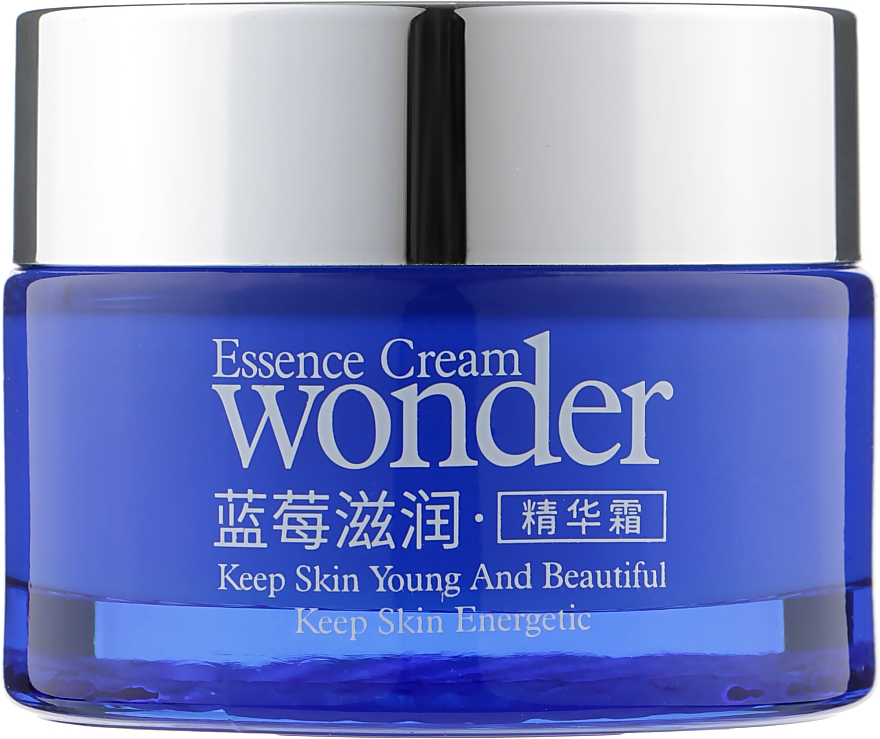 Nawilżający krem do twarzy z ekstraktem z jagód - Bioaqua Wonder Essence Cream — Zdjęcie N1