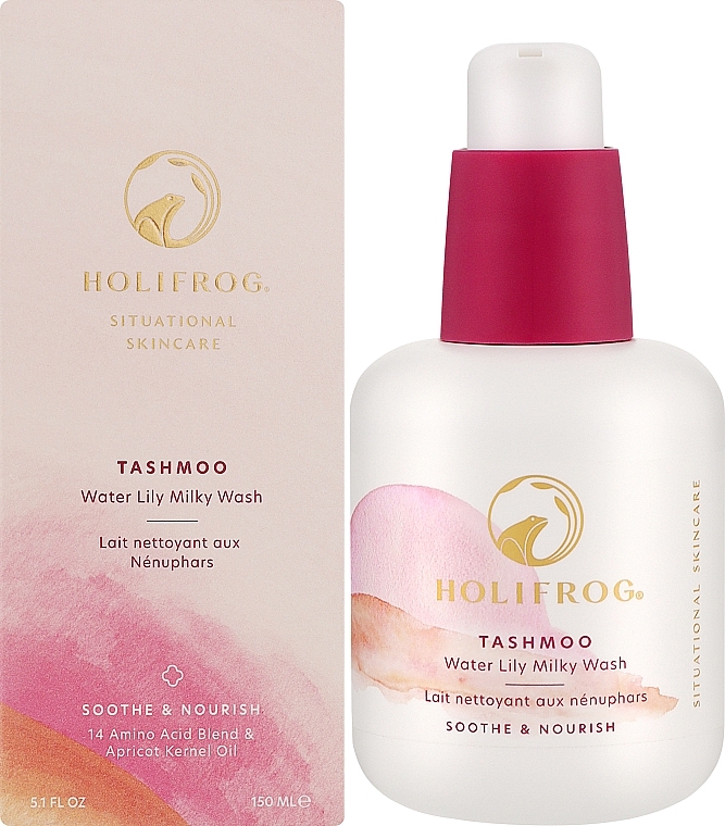 Odżywcze mleczko oczyszczające - HoliFrog Tashmoo Water Lily Nourishing Milky Wash — Zdjęcie N2