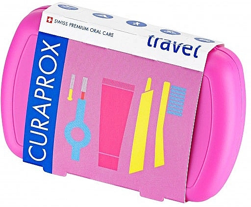Podróżny zestaw higieniczny - Curaprox Be You Pink — Zdjęcie N1