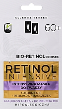 Ujędrniająca maska przeciwzmarszczkowa do twarzy - AA Retinol Intensive Bio-Retinol Complex 60+ Mask — фото N1