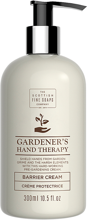 Krem do rąk z dozownikiem - Scottish Fine Soaps Gardeners Therapy Barrier Cream — Zdjęcie N1