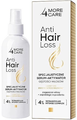 Serum-aktywator gęstości włosów - More4Care Anti Hair Loss — Zdjęcie N1
