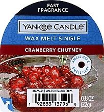 Wosk zapachowy - Yankee Candle Cranberry Chutney Wax Melt — Zdjęcie N1