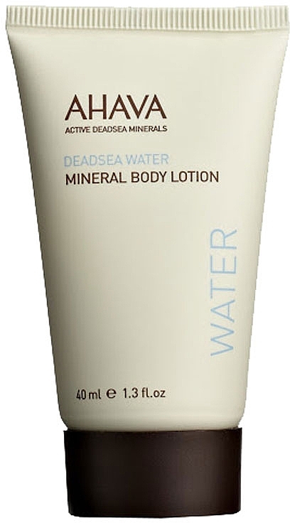 Mineralny balsam do ciała - Ahava Deadsea Water Mineral Body Lotion (miniprodukt) — Zdjęcie N1