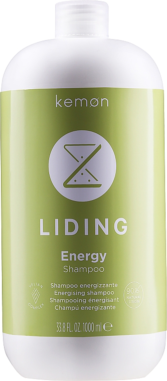 Energizujący szampon przeciw wypadaniu włosów - Kemon Liding Energy Shampoo — Zdjęcie N3