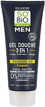 Kup Szampon, żel pod prysznic i do mycia twarzy 3 w 1 dla mężczyzn - So'Bio Etic Men Shower Gel Organic Ginger