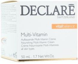 Kup Multiwitaminowy krem odżywczy do twarzy - Declare Nourishing Multi-Vitamin Cream 50 ml