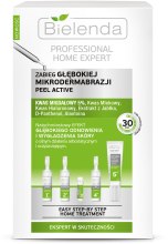 Kup Zestaw Zabieg głębokiej mikrodermabrazji - Bielenda Professional Home Expert Deep Microdermabrasion Treatment Peel Active (micellar/5ml + gel/5ml + serum/2ml + neutralizer/5ml + cr/10ml)