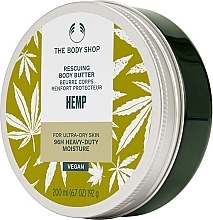 Konopne masło do ciała dla bardzo suchej skóry - The Body Shop Hemp Rescuing Body Butter For Ultra-Dry Skin — Zdjęcie N2