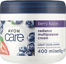 Wielofunkcyjny krem ​​do twarzy, rąk i ciała Mieszanka jagodowa - Avon Care Berry Fusion — Zdjęcie N1